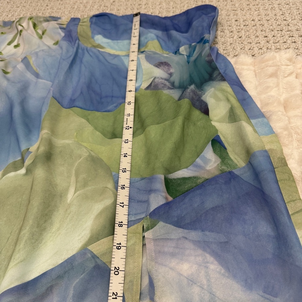 Peppermayo 5X Strapless Floral Maxi Midi Dress ~ Tropical Beach Summer - Picture 6 of 8